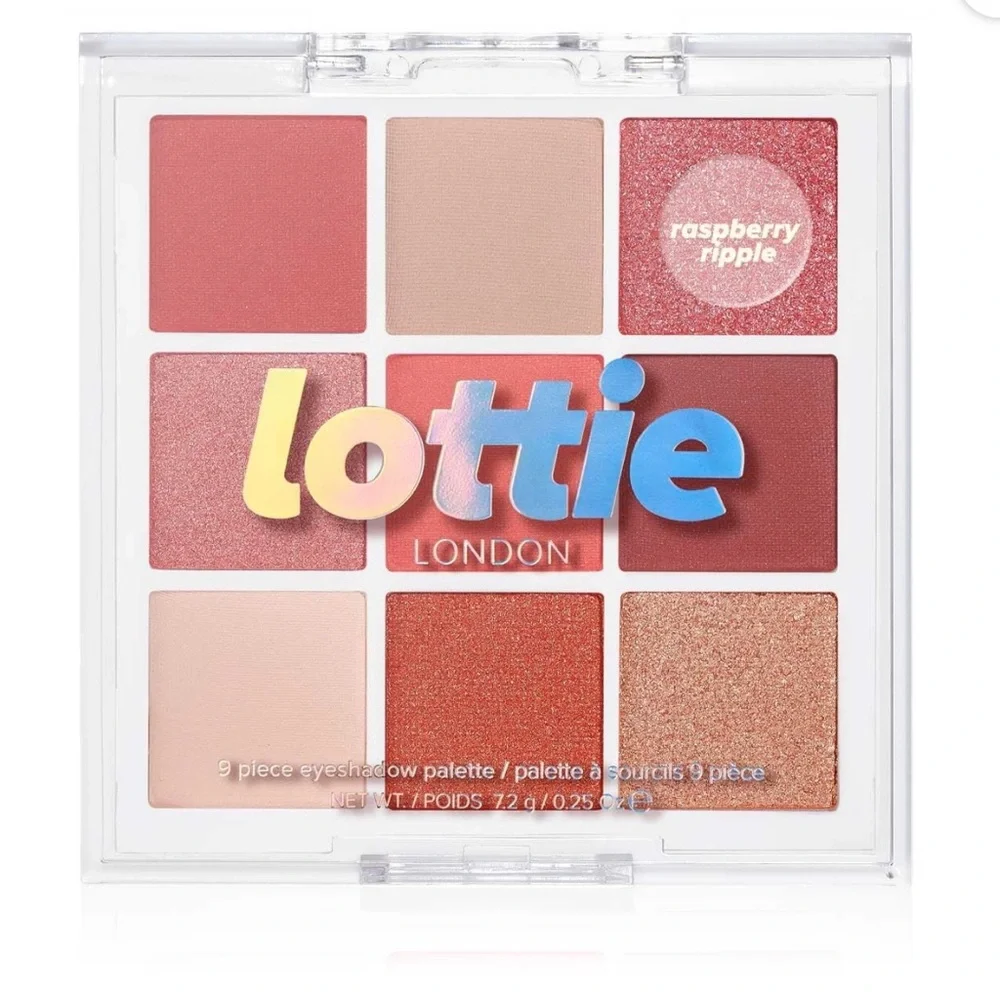 Lottie London Eyeshadow Bundle (3pk) Chocolate Box, Honey Bee & Raspberry Ripple